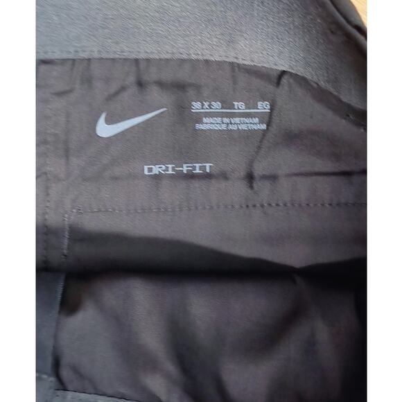 Nike Dri-Fit Golf Pants Men's Size 38 x 30 Flat Front Straight leg Flex Fabric - Picture 11 of 13